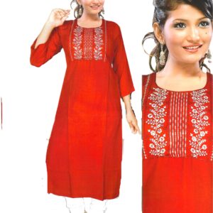 Stunning Red Kurti