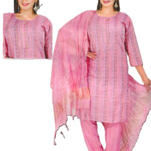 Pretty Pink Monochrome Salwar