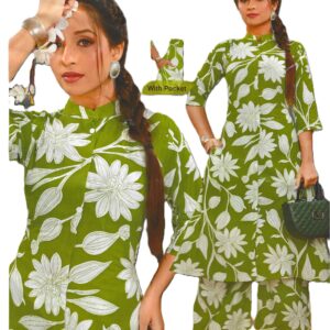 Plant Green Leafy Co-Ords