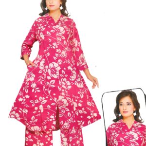 Hot Pink Stylish Co-Ords