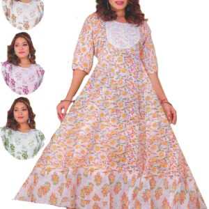 Elegant A-line flared kurti