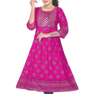 Elegant magenta kurti