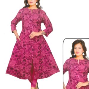 Purple Pink Elegant Kurti
