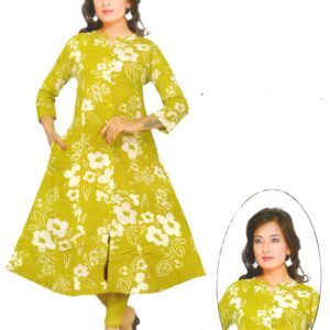 Lime Stylish Kurti