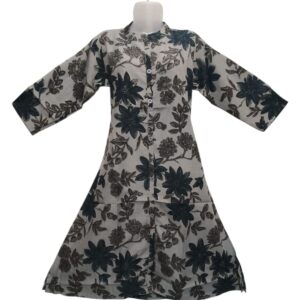 Floral Printed Kurti - AZE-1024-L