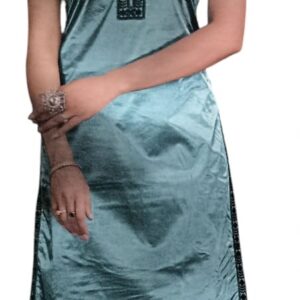 Sea Green Sleeveless Kurti - AZE-D-2617-L